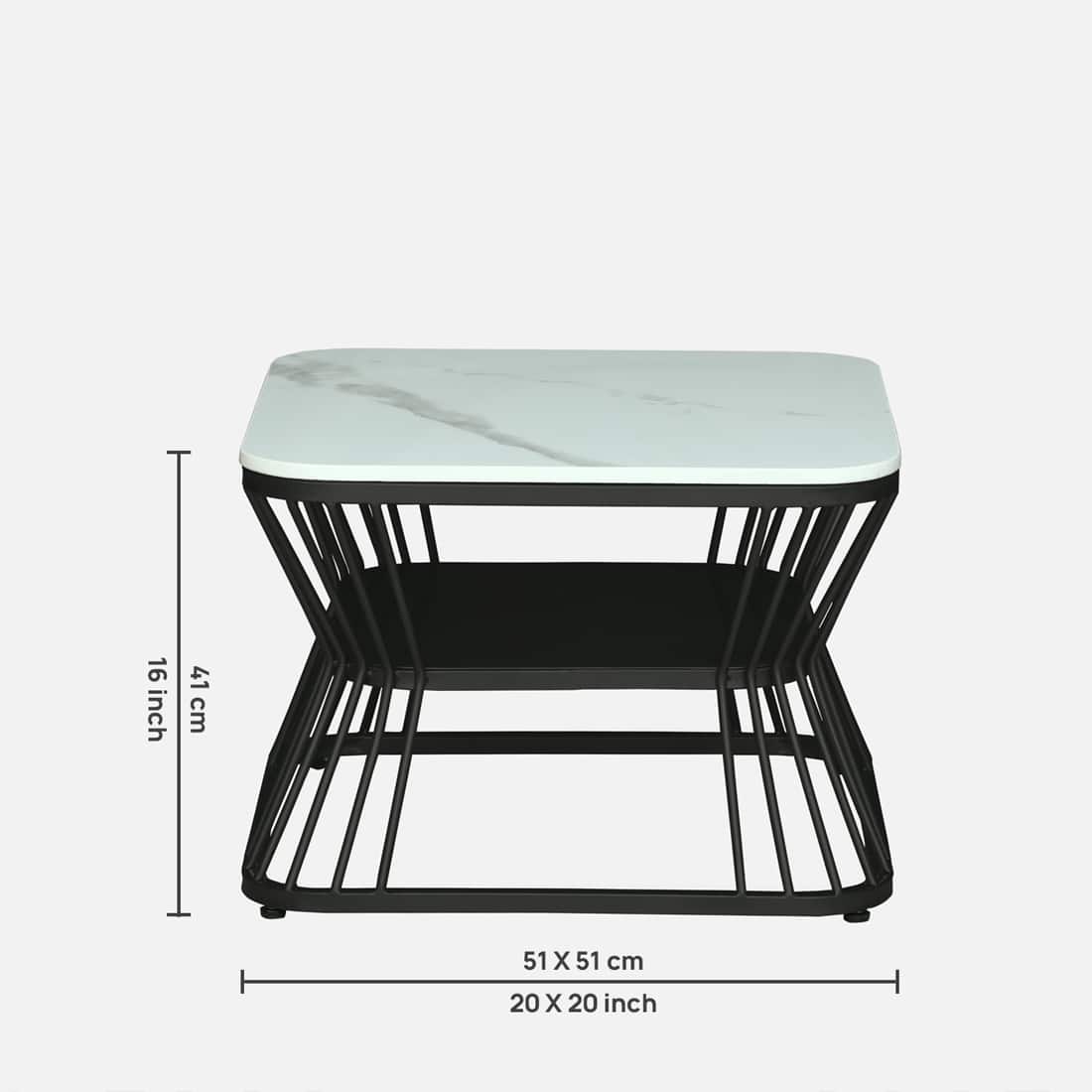 Ora Square Nesting Coffee Tables – Set of 2 – view 5