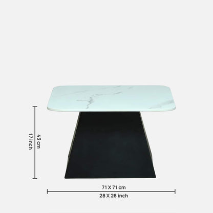 Jodna Square Marble-Top Centre Tables – Set of 2 – view 4