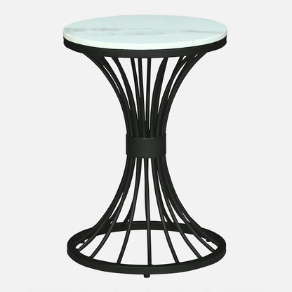 Swish Black Metal Side Table – view 3