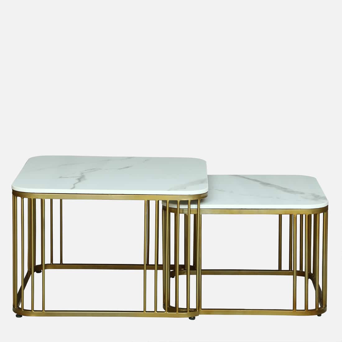 Metlax Square Nesting Coffee Tables – Set of 2 – view 5