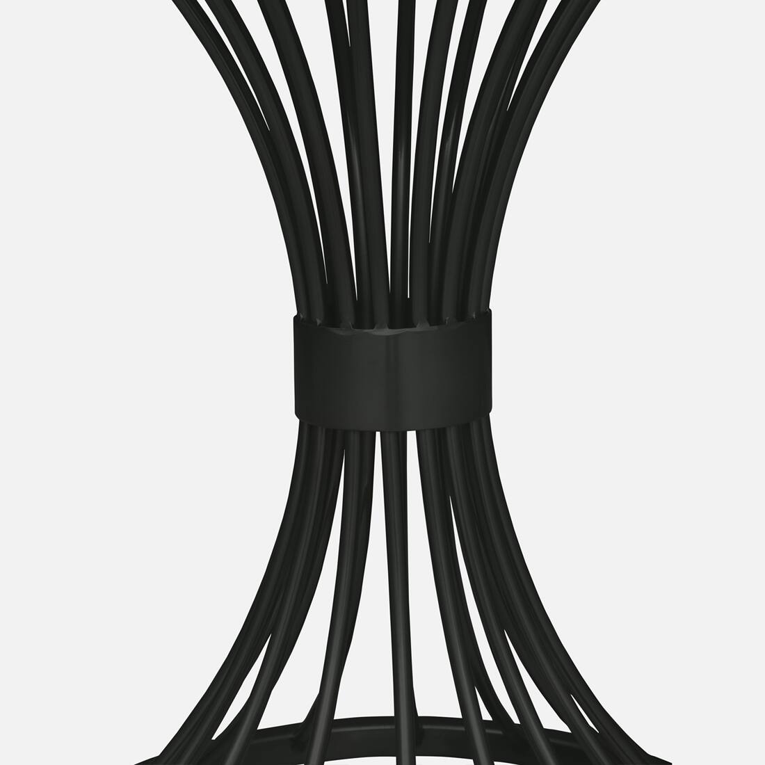 Swish Black Metal Side Table – view 6