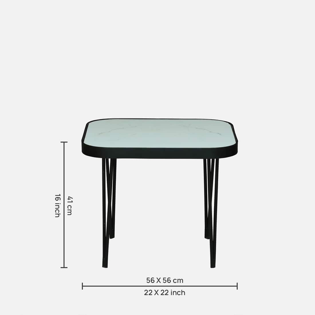 Oval Marble-Top Centre Tables – Set of 2 – view 8