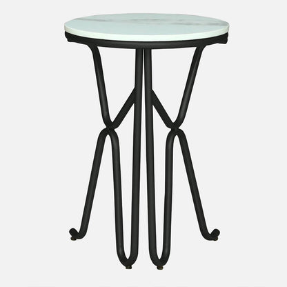 Bamba Black Metal Side Table – view 4