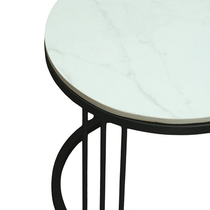 Metalform Round Nesting Coffee Tables – Set of 2 – view 3