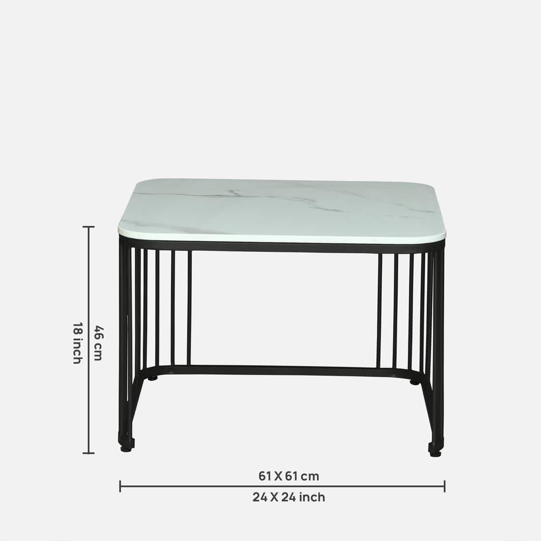 Ora Square Nesting Coffee Tables – Set of 2 – view 4