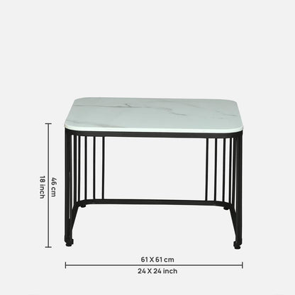 Ora Square Nesting Coffee Tables – Set of 2 – view 4