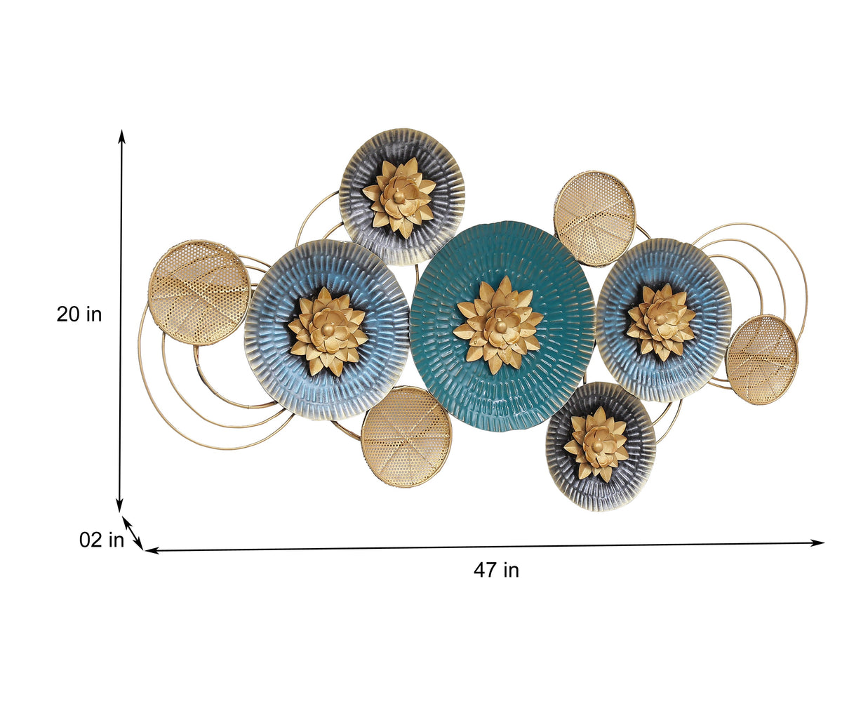 Star Zara Wall Décor with Lighting – dimension diagram