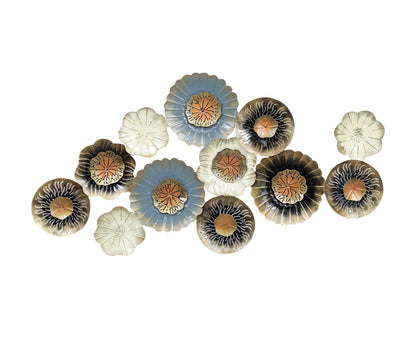 Luxurious Metal wall art zara with LED