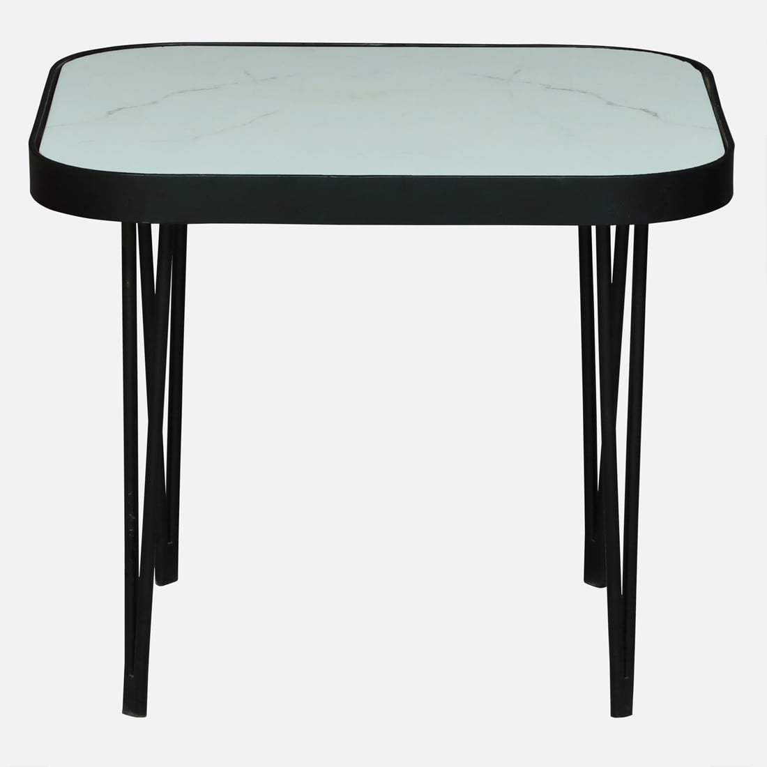 Oval Marble-Top Centre Tables – Set of 2 – view 3