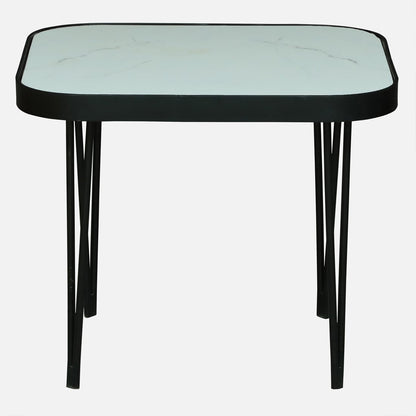 Oval Marble-Top Centre Tables – Set of 2 – view 3