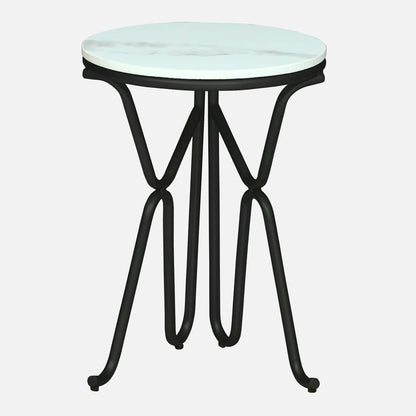 Bamba Black Metal Side Table – view 7