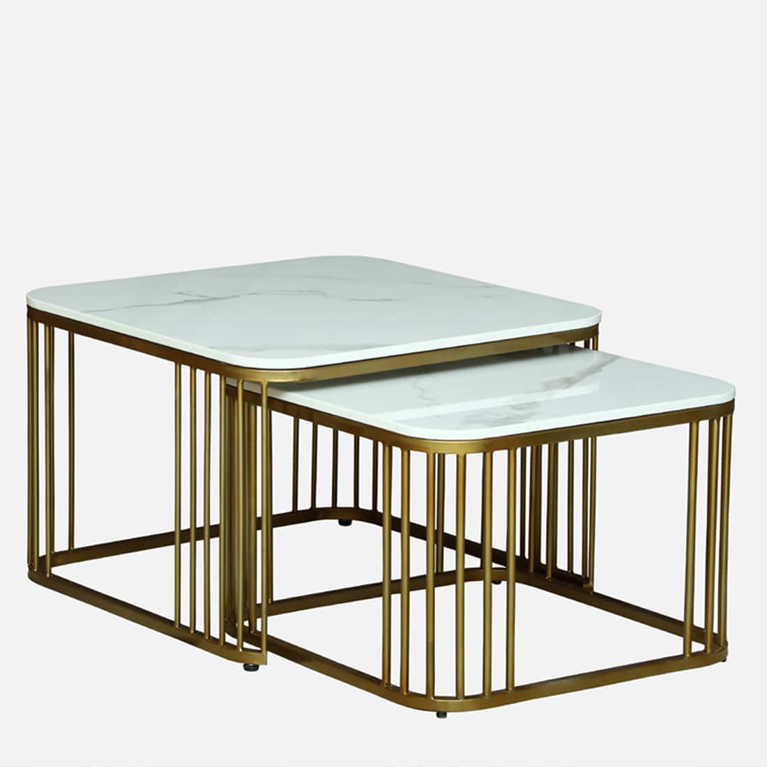 Metlax Square Nesting Coffee Tables – Set of 2 – view 2