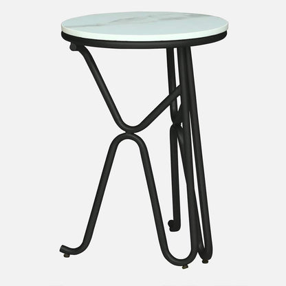 Bamba Black Metal Side Table – view 5