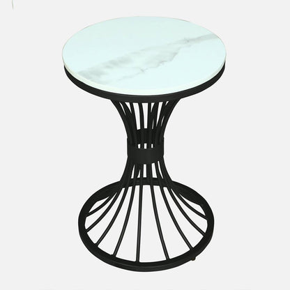 Swish Black Metal Side Table – view 4